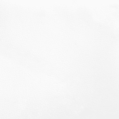  Łóżko kontynentalne z materacem, białe, ekoskóra 180x200 cm Lumarko!