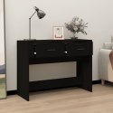  Stolik konsolowy, czarny, 100x39x75 cm, materiał drewnopochodny Lumarko!