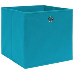  Pudełka z włókniny, 10 szt. 28x28x28 cm, błękitne Lumarko!