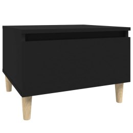  Stolik boczny, czarny, 50x46x35 cm, materiał drewnopochodny Lumarko!