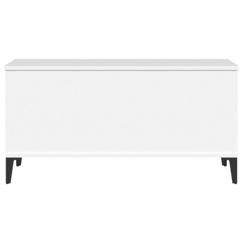  Stolik kawowy, biały 90x44,5x45 cm, materiał drewnopochodny Lumarko!