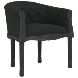  Krzesło stołowe, czarne, obite aksamitem Lumarko!