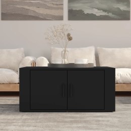  Stolik kawowy, czarny, 80x50x36 cm, materiał drewnopochodny Lumarko!