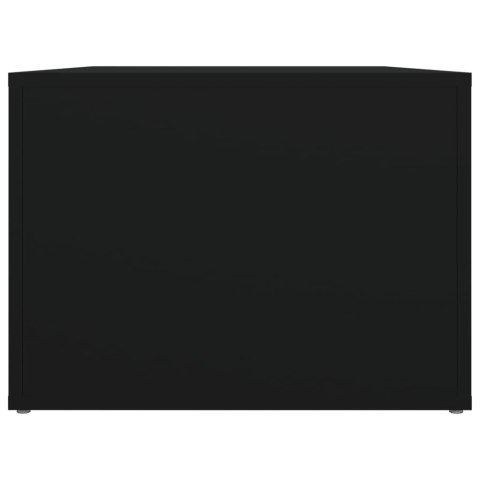  Stolik kawowy, czarny, 80x50x36 cm, materiał drewnopochodny Lumarko!