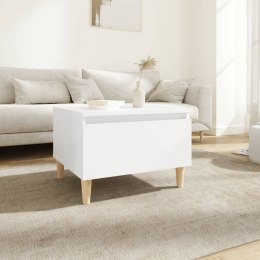  Stolik boczny, biały, 50x46x35 cm, materiał drewnopochodny Lumarko!