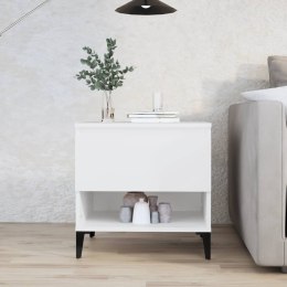  Stolik boczny, biały, 50x46x50 cm, materiał drewnopochodny Lumarko!