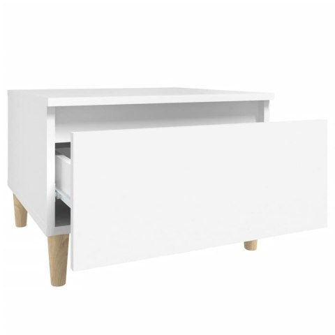 Stoliki boczne, 2 szt., białe, 50x46x35 cm Lumarko!