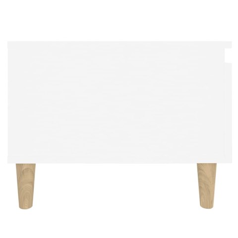  Stoliki boczne, 2 szt., białe, 50x46x35 cm Lumarko!