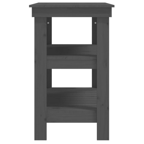  Stolik roboczy, szary, 78,5x50x80 cm, lite drewno sosnowe Lumarko!