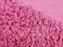 Poduszka dekoracyjna bawełniana tuftowana 45 x 45 cm różowa RHOEO Lumarko!