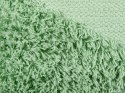  Poduszka dekoracyjna bawełniana tuftowana 45 x 45 cm zielona RHOEO Lumarko!