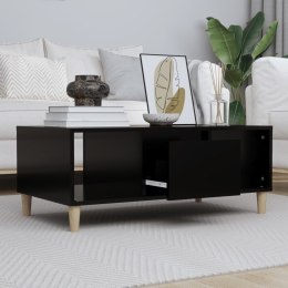  Stolik kawowy, czarny, 90x50x36,5 cm, materiał drewnopochodny  Lumarko!