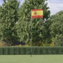  Flaga Hiszpanii z masztem, 5,55 m, aluminium  Lumarko!