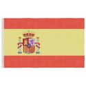  Flaga Hiszpanii z masztem, 6,23 m, aluminium  Lumarko!