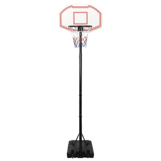  Stojak do koszykówki, biały, 282-352 cm, polietylen  Lumarko!