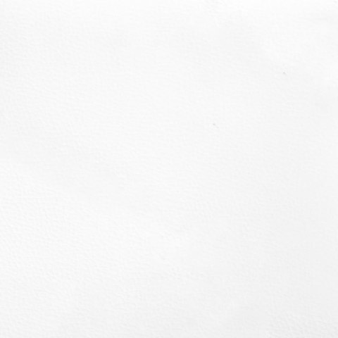  Łóżko kontynentalne, białe, 140x200 cm, obite sztuczną skórą Lumarko!