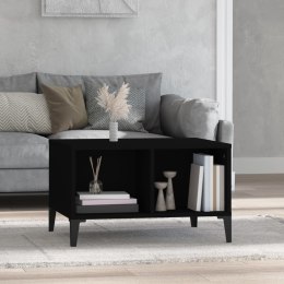  Stolik kawowy, czarny, 60x50x36,5 cm, materiał drewnopochodny Lumarko!