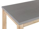 Stół ogrodowy betonowy 180 x 90 cm szary OSTUNI Lumarko!