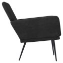  Fotel, czarny, 62x79x79 cm, obity aksamitem  Lumarko!