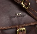 Skórzana torba męska w stylu vintage — Peterson Lumarko!