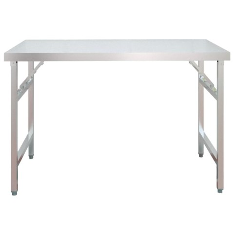  Kuchenny stół roboczy z półką, 120x60x145 cm, stal nierdzewna  Lumarko!