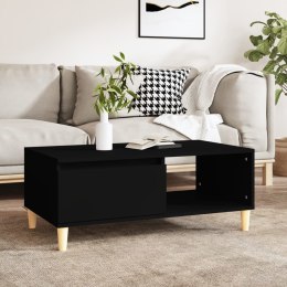  Stolik kawowy, czarny, 90x50x36,5 cm, materiał drewnopochodny  Lumarko!