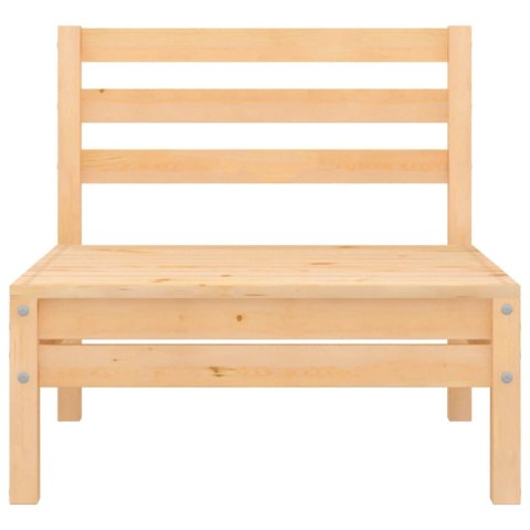  Ogrodowe siedziska środkowe, 2 szt., lite drewno sosnowe  Lumarko!