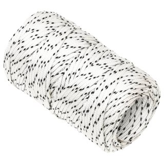  Pleciona linka żeglarska, biała, 2 mm x 25 m, poliester  Lumarko! #