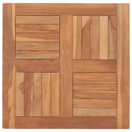 Blat stołu, lite drewno tekowe, 60x60x2,5 cm Lumarko!