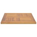 Kwadratowy blat do stolika, 50x50x2,5 cm, lite drewno tekowe Lumarko!