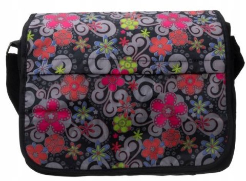 Młodzieżowa torba z poliestru z szerokim, regulowanym paskiem — Loren  Lumarko!