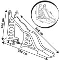 Zjeżdżalnia Megagliss Duża 2w1 Ślizg 360 Cm Lumarko Lumarko!