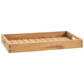 Taca, 60x35 cm, lite drewno tekowe Lumarko!