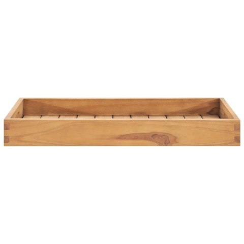 Taca, 60x35 cm, lite drewno tekowe Lumarko!