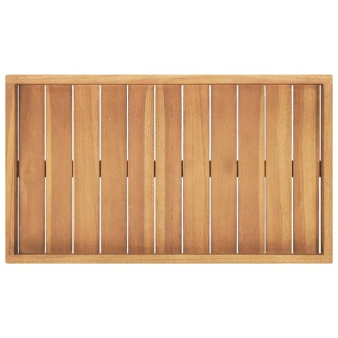 Taca, 60x35 cm, lite drewno tekowe Lumarko!