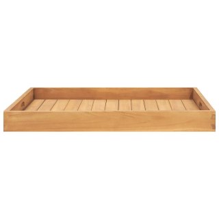 Taca, 70x70 cm, lite drewno tekowe Lumarko!