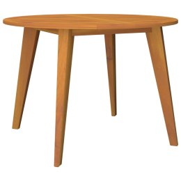 Stół ogrodowy, Ø110x75 cm, lite drewno akacjowe Lumarko!
