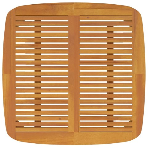 Stół ogrodowy, 110x110x75 cm, lite drewno akacjowe Lumarko!