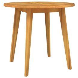 Stół ogrodowy, Ø85x75 cm, lite drewno akacjowe Lumarko!