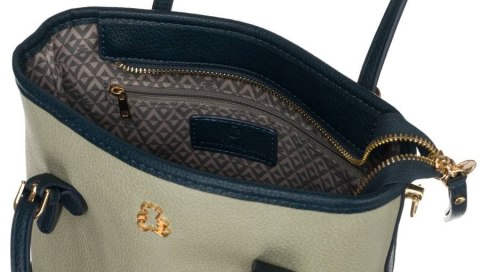 Niewielka shopperka ze skóry ekologicznej Lumarko!