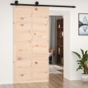 Drzwi przesuwne, 100x1,8x214 cm, lite drewno sosnowe Lumarko!