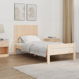 Wezgłowie łóżka, 95,5x3x60 cm, lite drewno sosnowe Lumarko!