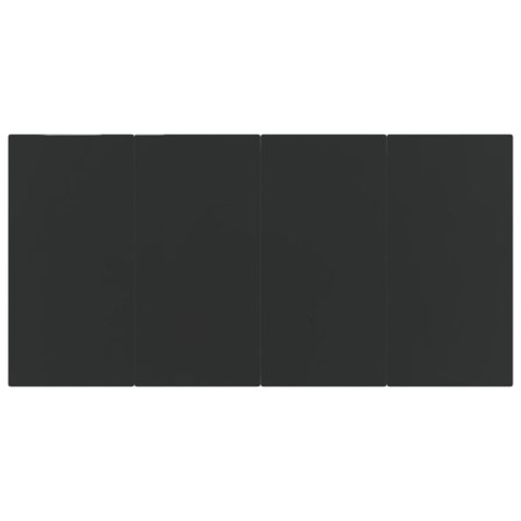 5-częściowy zestaw mebli ogrodowych, czarny Lumarko!