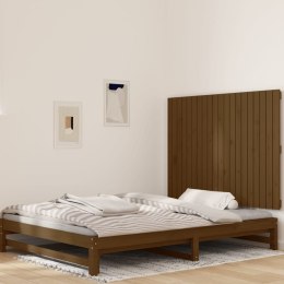 Wezgłowie łóżka, miodowy brąz, 127,5x3x90 cm, drewno sosnowe Lumarko!