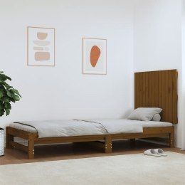 Wezgłowie łóżka, miodowy brąz, 82,5x3x60 cm, drewno sosnowe Lumarko!