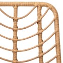 Stołki barowe, 2 szt., 45x56x103,5 cm, PE, rattan i stal Lumarko!