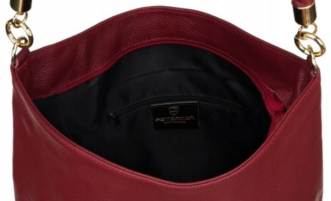 Shopperka w typie worka ze skóry naturalnej Lumarko!