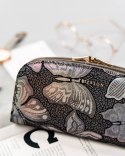 Skórzany portfel damski zdobiony holograficznymi motylami — Peterson Lumarko!