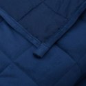 Koc obciążeniowy, niebieski, 120x180 cm, 5 kg, tkanina Lumarko!