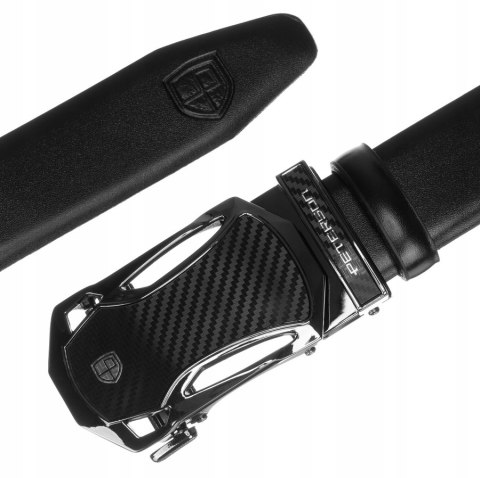 Skórzany pasek męski z automatyczną klamrą Lumarko!